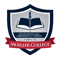 Mueller College crest